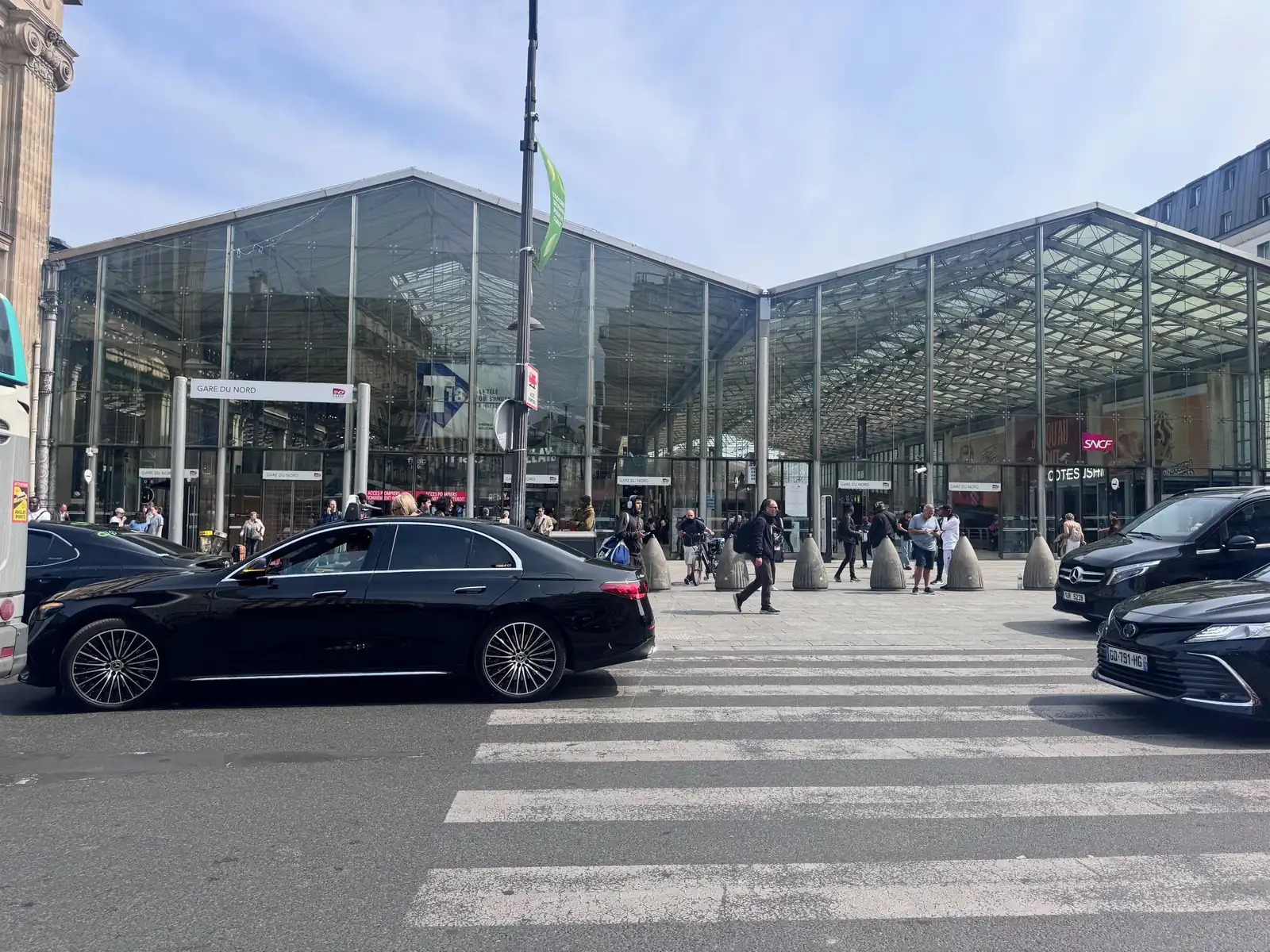 Taxi moto ACTIFcab à le Stade de France — transfert vers Saint-Denis