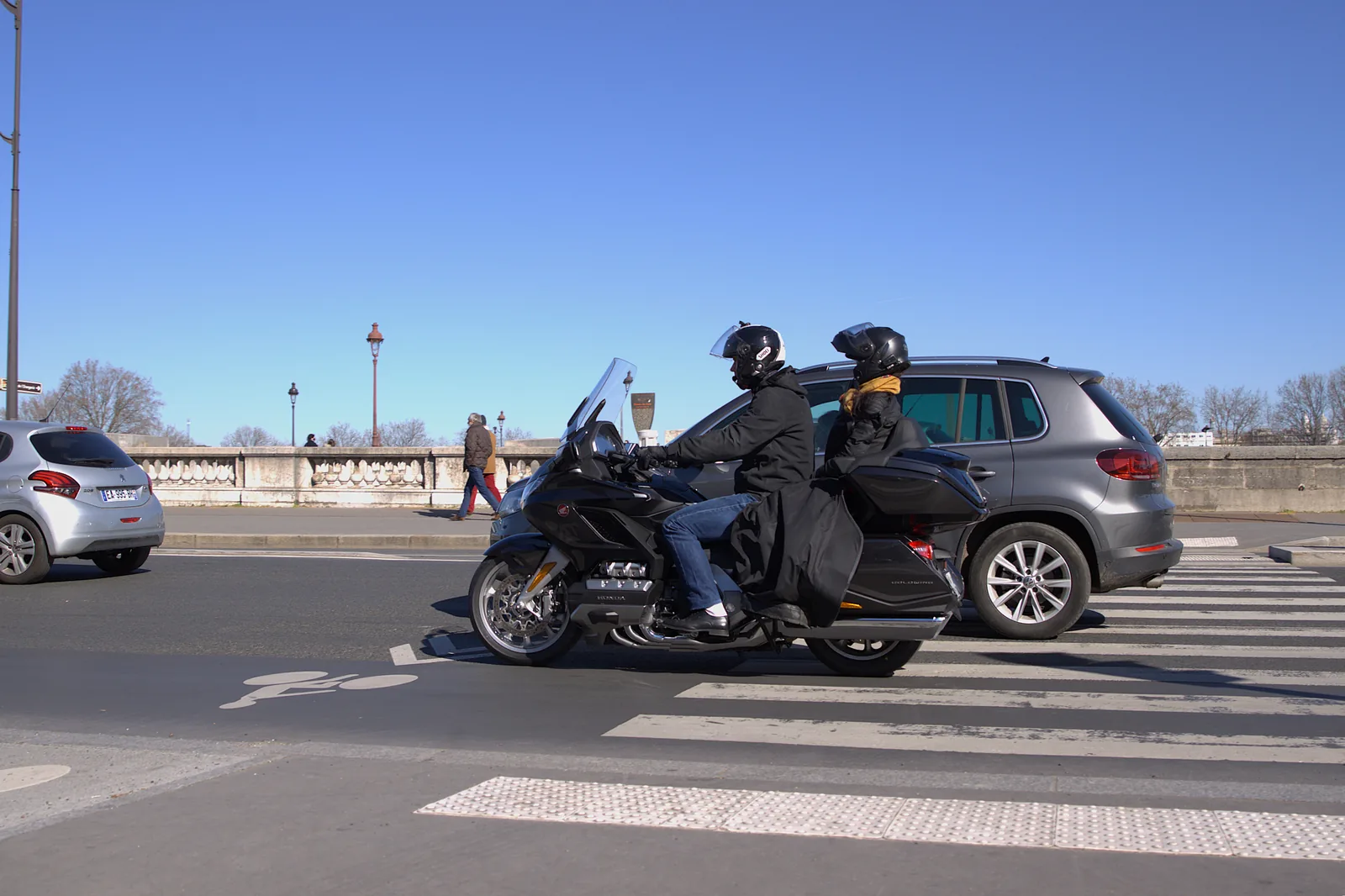 Chauffeur ACTIFcab en Honda Goldwing 1800 à Villepinte